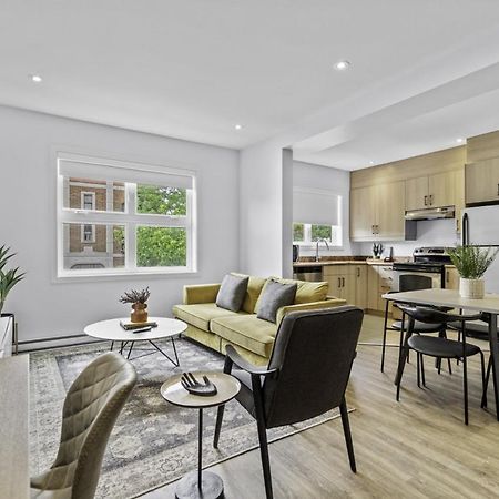 Stylish 2 Bedroom Haven By Jean Talon Market モントリオール エクステリア 写真