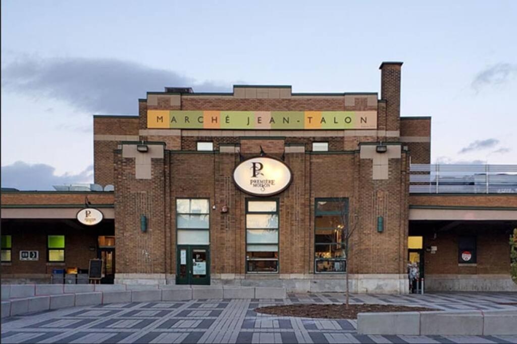 Stylish 2 Bedroom Haven By Jean Talon Market モントリオール エクステリア 写真